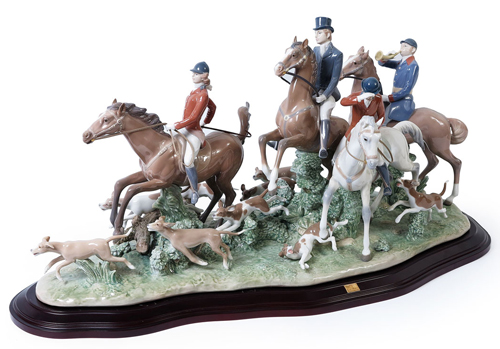 the-fox-hunt-lladro