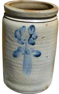 cobalt-blue-clover-stoneware-crock