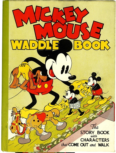 1934-Mickey-Mouse-Waddle-Book-Walt-Disney