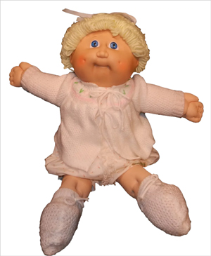 mint condition cabbage patch doll